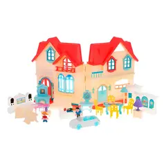GENERICO - Casa Castillo Muñecas Muebles Interactiva Juguete Niñas