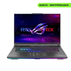 ASUS - PORTATIL GAMER ROG STRIX G16- RYZEN 9 8940HX -RAM 24GB - SSD 1TB - RTX 5070 8GB
