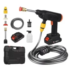 ZHOPI CO - Hidrolavadora Inalambrica Portatil Recargable 48v Carro Mas Obsequio