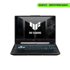ASUS - PORTATIL GAMER TUF, AMD Ryzen 5 7535HS, SSD 512GB, DDR5 24GB,15.6" FHD,4GB RTX3050