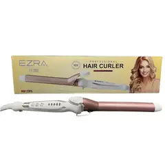 GENERICO - Pinza Rizadora De Cabello 25mm EZ-2015 Calentamiento Rápido Con Recubrimiento Cerámico