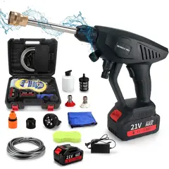 SKY - Kit Hidrolavadora Original Inalámbrica Portátil Recargable Y Maletin
