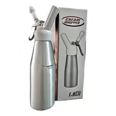 GENERICO - Dispensador Espumas Chantillera Crema Chantilly De 1 Litro