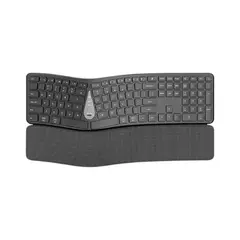 JALTECH - Teclado Ergonómico Inalámbrico T1b 2.4h + Bt 57093