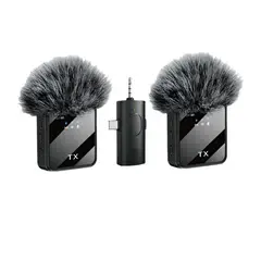 GENERICO - Micrófono De Solapa Inalámbrico Para Iphone Y Android