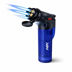 NIA - SOPLETE PROFESIONAL TRIPLE LLAMA ENCENDEDOR DE ALTA POTENCIA RECARGABLE BUTANO