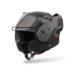 AIROH - Casco Abatible Mathisse II Genius Naranja Mate ECE 2206