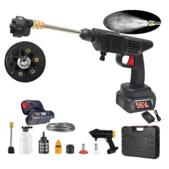 GENERICO - Hidrolavadora Portátil Alta Presión Manual Potente boquilla 6 en 1