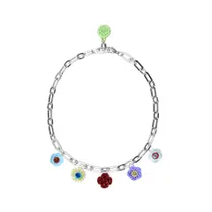 FILAMENTAL - COLLAR BOUQUET CON CADENA BAÑO EN ORO O EN PLATA