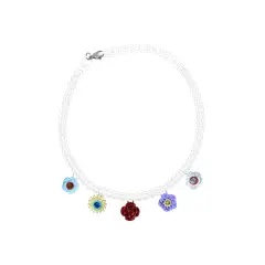 FILAMENTAL - COLLAR BOUQUET CON CADENA DE PERLAS