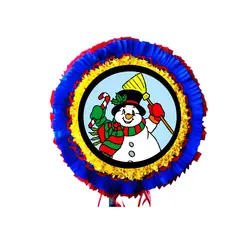 GENERICO - Piñatas navideñas muñeco de nieve