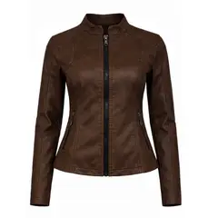 MODA EN CIRCUITO - Chaqueta De Cuero - tex Para Mujer De Diseño