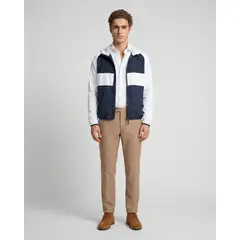 PERRY ELLIS - Chaqueta Rompevientos Blanco CH00117