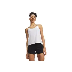 UNDER ARMOUR - Camiseta sin mangas Mujer VANSH RACERBACK TANK Blanco