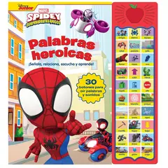 USBORNE - Libro Didáctico Con Sonido Spidey Palabras Heroicas Niños