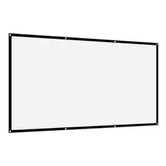 GENERICO - Pantalla Proyector 120in Telón Pared Antiluz 169 1080p 4k