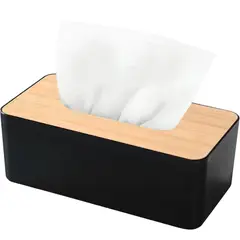 GENERICO - Caja Organizadora De Pañuelos Para Mesa Porta Servilletas Decorativo Para Hogar y Oficina Moderno