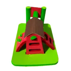 GENERICO - Figura Maqueta Multiparque 7.5x3.5x6.5cm De Cart Por 12 Und