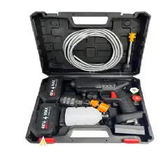 GENERICO - Hidrolavadora Inalambrica Portátil Recargable 2 Baterías