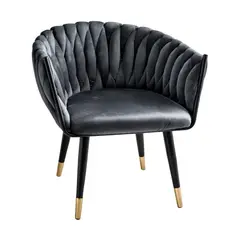 MOBLIHOUSE - Silla De Comedor Terciopelo Opera