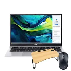 ACER - Portátil AL15-41P-R7JP Ryzen 7-5700U 8GB 512GB 15 + Soporte de Mesa + Mouse Genius DX120