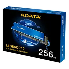 ADATA - Unidad Solida Legend 710 M.2 PCIe NVMe de 256 GB