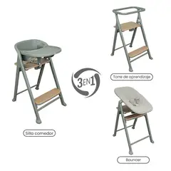 PRIORI - Silla Comedor Bebe Multifuncional Icon Verde