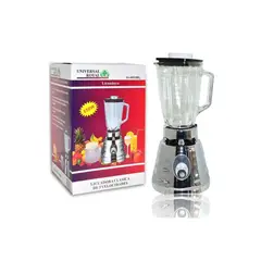 UNIVERSAL ROYAL - Licuadora Clásica 3 Velocidades 550W 4655BL