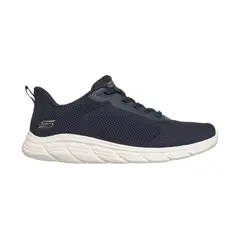SKECHERS - Tenis mujer Bobs B FlexLo Memory Foam azul navy