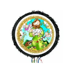 GENERICO - Piñatas tematica cristo + tarjeta de invitación digital + kit de fiesta