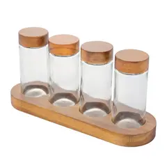 UNIVERSAL - Set x4 especieros vitro