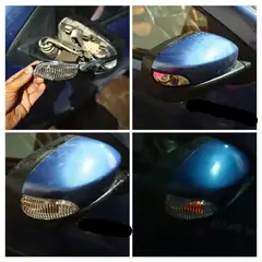 GENERICO - Direccional espejo lateral derecho renaut logan sandero mod. 2024-2026