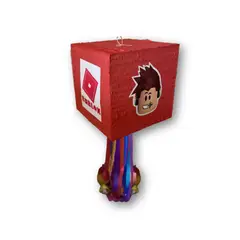 GENERICO - Piñatas estilo cubo de roblox