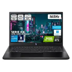 ACER - Portatil Gamer Nitro V15 I5 13420h Ram 32gb Ssd 512Gb Rtx 5050 8Gb + Kaspersky Win 11