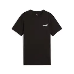 PUMA - Camisa Deportiva Ess 2 Color Small No1 Negro Para Niños