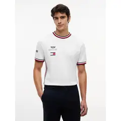 TOMMY HILFIGER - Camiseta blanca TH x Cadillac Fórmula 1® Team