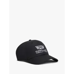 TOMMY HILFIGER - Gorra negra TH x Cadillac Formula 1® Team con logo