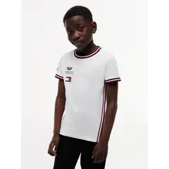 TOMMY HILFIGER - Camiseta blanca TH x Cadillac Fórmula 1® Team