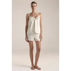 TOUCHE LINGERIE - Pijama short elaborada en viscosa satinada Ref. 0519M62