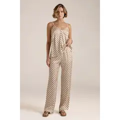 TOUCHE LINGERIE - Pijama pantalón elaborada en satén estampado Ref. 0549062