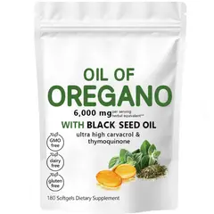GENERICO - Extracto Aceite Oregano 6000 180 capsulas