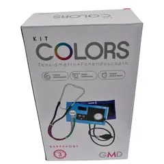 GMD - Kit Tensiómetro Y Fonendoscopio Rappaport Con Estuche Rosado