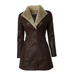 MODA EN CIRCUITO - Gaban Cuerotex para Mujer Forrado en Térmico