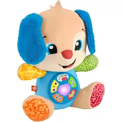 FISHER PRICE - Peluche Musical Fisher-price Aprendizaje Con Luces Y Sonido en Ingles color Azul