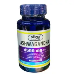 SILVER - SUPLEMENTO ASHWAGANDHA CON VITAMINAS Y MINERALES X 50 SOFTGELS.