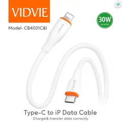 VIDVIE - Cable Tipo C a Iphone 1 mts 30W CB4031C