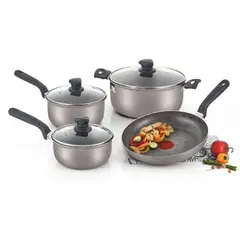 IMUSA - Batería de Cocina Talent 7 Piezas Antiadherente