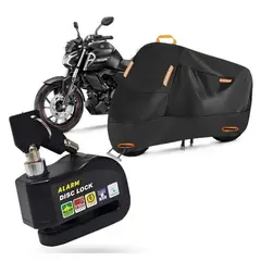 INNOVA - Pijama Moto Xxxl Motos Grandes Alto Cilindraje Impermeable Con Candado Negro