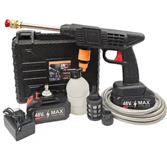 AMERICAN GENERICS - Hidrolavadora Inalambrica Portatil 48v Doble Bateria