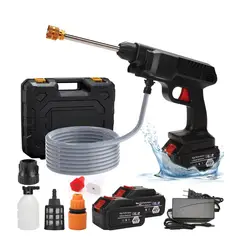 GENERICO - HIDROLAVADORA ALTA PRESIÓN INALÁMBRICA 6 CHORROS + BOQUILLA